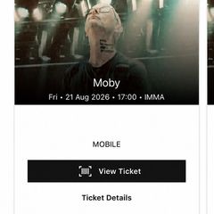 Moby tickets
