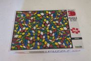 500 piece Rubik's Cube 3D puzzle
