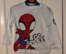 Spiderman long sleeve top 18-24