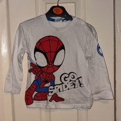Spiderman long sleeve top 18-24
