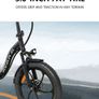 AVAKA BZ20 PLUS Electric Bike Spoked Wheel Image 9