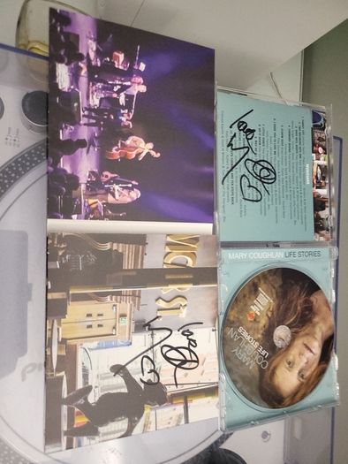 Mary Coughlin autographed cds