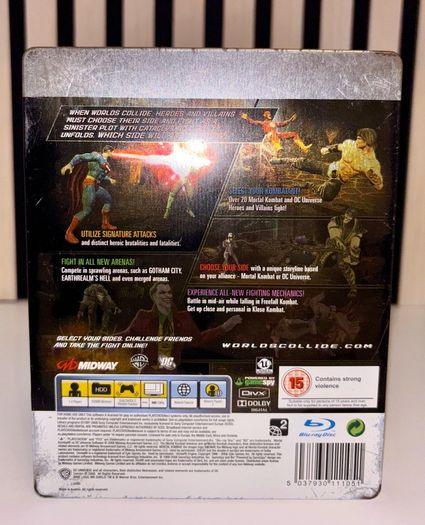 Mortal Kombat Vs DC Universe Steelbook PS3