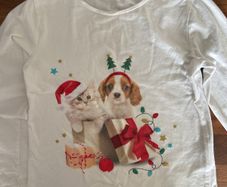 Long sleeve Christmas top 4-6 years