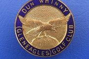 GLENEAGLES GOLF CLUB (Dun Whinny GC) - membership badge (c.1930's). Very scarce!