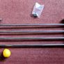IKEA Stainless Steel 4-Bar Towel Rail Kitchen Rack Image 2