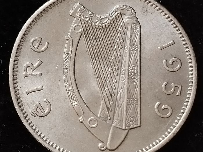 Ireland - 1959 - 6 Pence - Wolfhound - KM.13a - [2080]