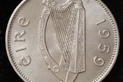 Ireland - 1959 - 6 Pence - Wolfhound - KM.13a - [2080]