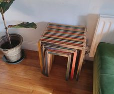 Solid Wood Nest of Tables
