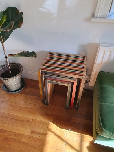 Solid Wood Nest of Tables