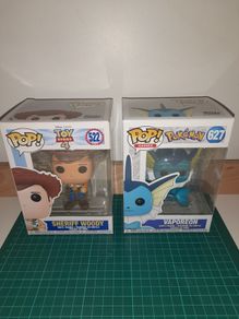 Funko Pop Bundle  Sheriff Woody (522) + Vaporeon (627)