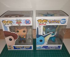 Funko Pop Bundle  Sheriff Woody (522) + Vaporeon (627)