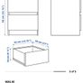 Chest of 2 drawers MALM x2 Image 3