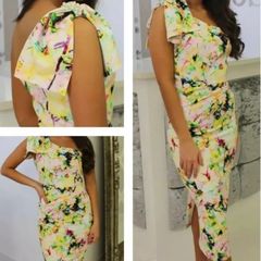Beautiful dress for wedding or Races
