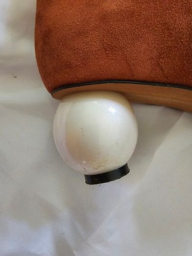 Mother Of Pearl Suede Style Knee High Brown Boots
