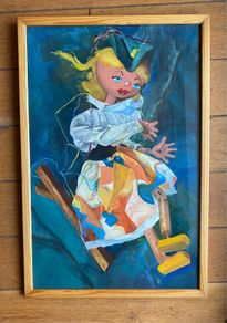 Original Painting of Puppet