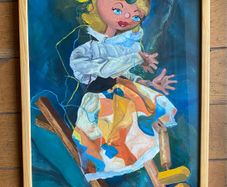 Original Painting of Puppet