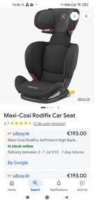 Maxi Cosi high back reclining Carseat