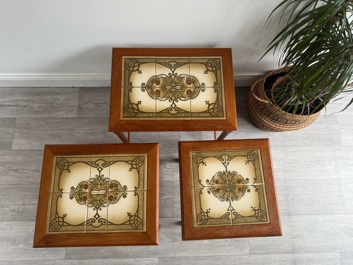Mid Century Danish Nest of Tables