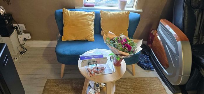 Sofa and coffee table