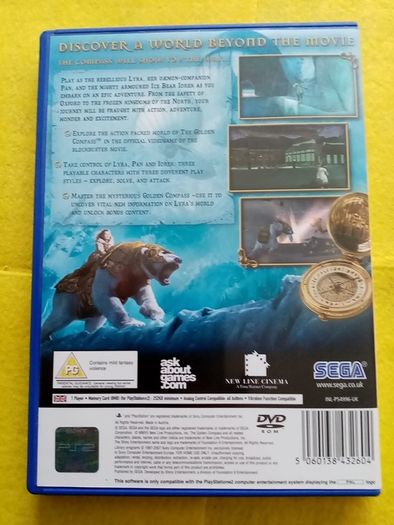 The Golden Compass The official videogame PlayStation 2 Ps2 Games Original