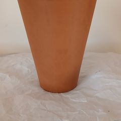Teracotta Pot. Utencil Holder  Vase.