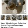 Bulbasaur pokemon silver figure Image 6