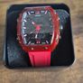 Sanda Lognce analogue-digital sports watch - red Image 3