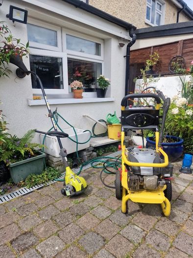 Ryobi Strimmer and Rok Power Washer