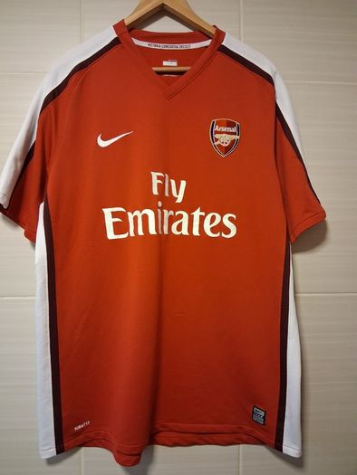 Arsenal Jersey. Official Arsenal Home Jersey From Season 2008 / 2010. Authentic Original From 2008. Not A Modern Day Remake.