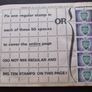 Vintage Green Shield Stamp Saver Book for Ireland. Almost completed Image 3