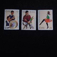 Ireland Mint Stamps : Irish Folk Music and Dance Set - 1980 - MNH