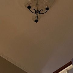Galway Crystal 3 arm chandelier