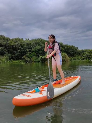 Inflatable Stand Up Paddle Board, 10ft Paddle Boards for Adults with Premium SUP Paddleboard Accessories & Backpack, Wide Stable Design, Non-Slip Comfort Deck for Beginners & Experts
