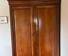 Mahogany WardrobeAntique Mahogany Wardrobe: Louis Philippe Style, Fitted Interior