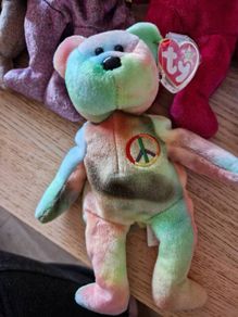Beanie Babies Peace Bear