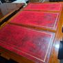 Thomas Chippendale Lions Head Carved Twin Pedestal Partner Desk+ chair Image 3