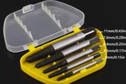 Steel Durable Screw Extractor Drill Bits 5pcs, new, unopened.