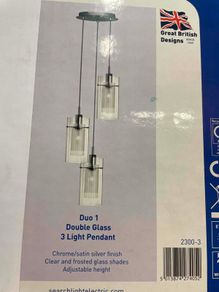 Three Light Pendant Light