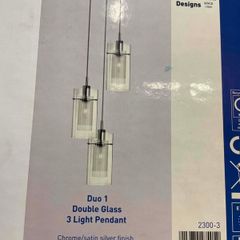 Three Light Pendant Light