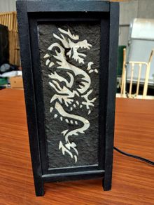 Oriental table lamp