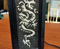 Oriental table lamp