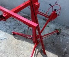 Hoist for 8 x 4 slabs. Extends to 16ft.