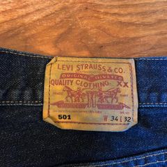 Levi's 501 34x32