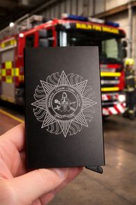 Dublin Fire Brigade Laser Engraved Wallet