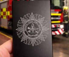Dublin Fire Brigade Laser Engraved Wallet