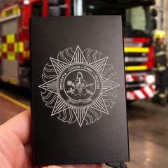 Dublin Fire Brigade Laser Engraved Wallet