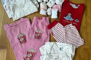 Petit Bateau and Marks &amp; Spencer baby girl clothing bundle