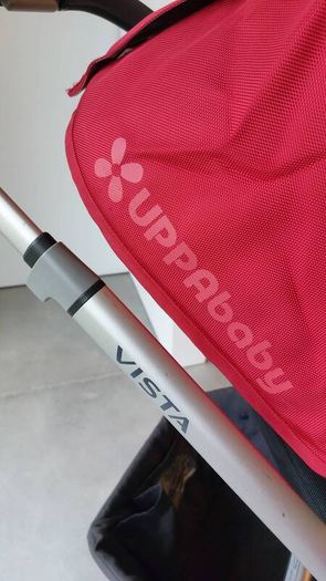 Uppababy Vista Travel System in Red