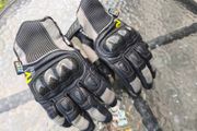 Rukka leather/ goretex motorbike gloves S